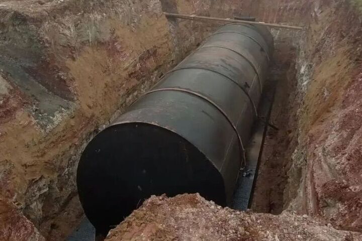 Новые пожарные резервуары появились в двух населенных пунктах Кирова