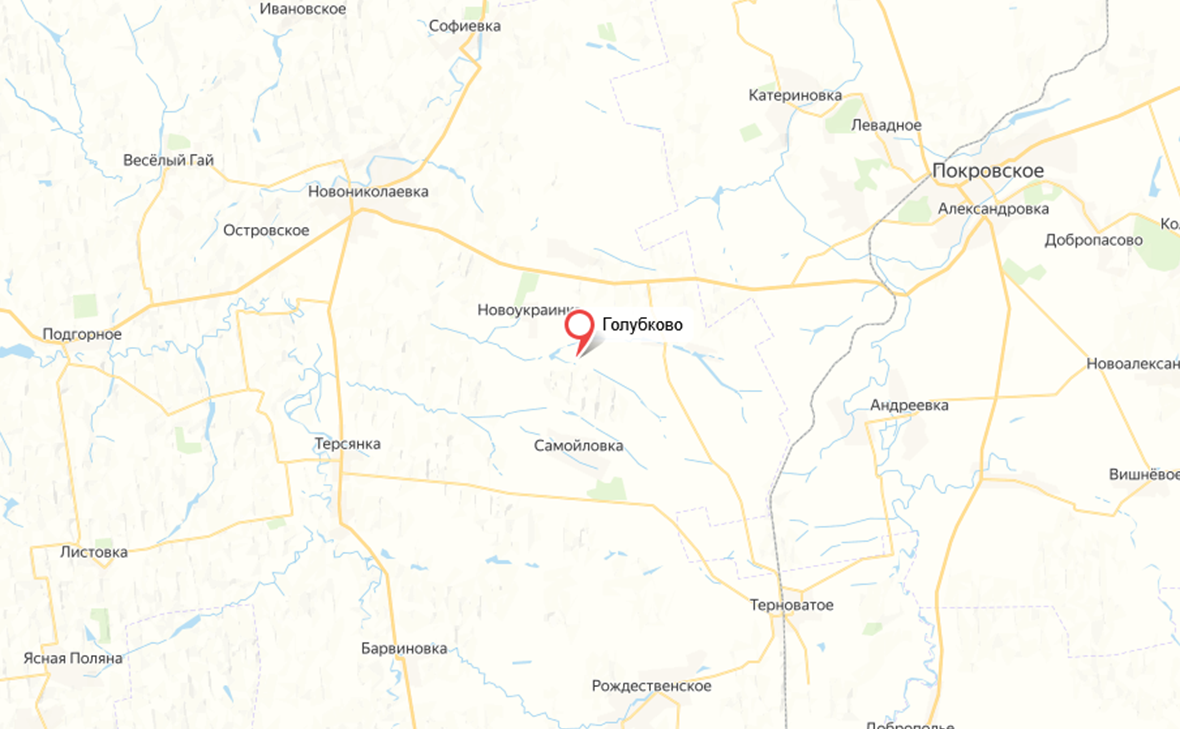 Российские войска заняли Голубково в Запорожской области