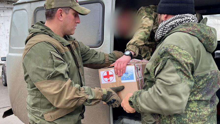 Стало известно, какой объем гумпомощи москвичи направили на передовую с начала СВО