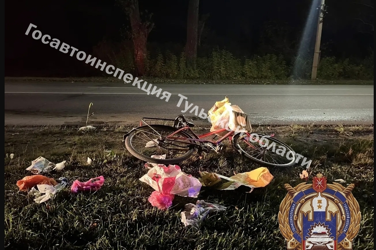 Под Новомосковском пьяный водитель ВАЗ отправил велосипедиста в больницу