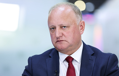 Додон: ЕС наращивает закупки газа в России, запрещая делать это Молдавии