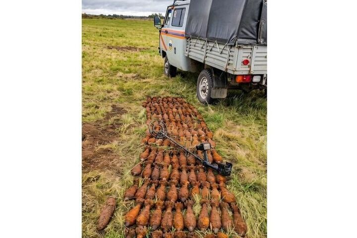 В Духовщинском районе обезвредили 119 взрывоопасных предметов времен войны