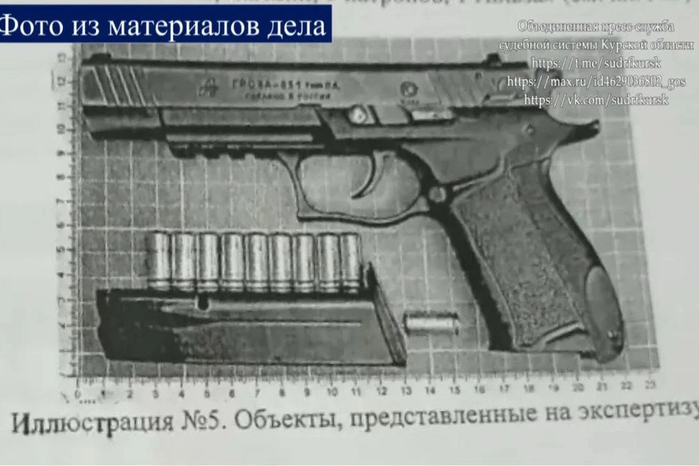 Курянин отделался штрафом за случайный выстрел в своего брата