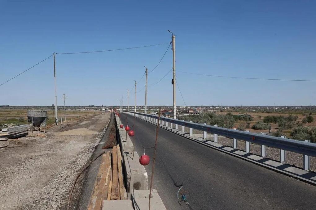 Путепровод у Растопуловки в Астраханской области готов более чем на 60%