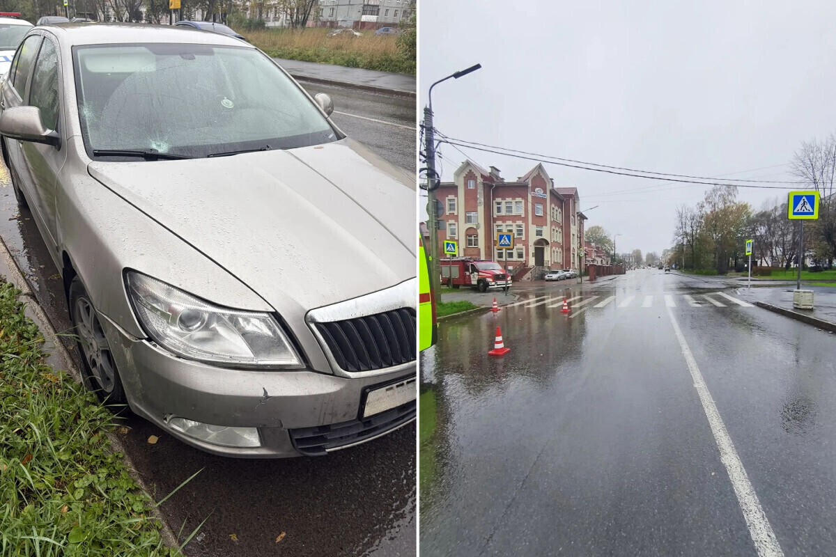 Пешехода сбили на «зебре» в Череповце