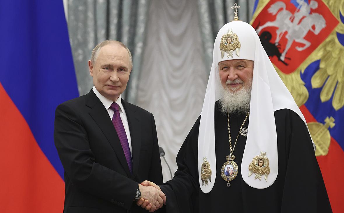 Патриарх Кирилл поздравил Владимира Путина с днем рождения