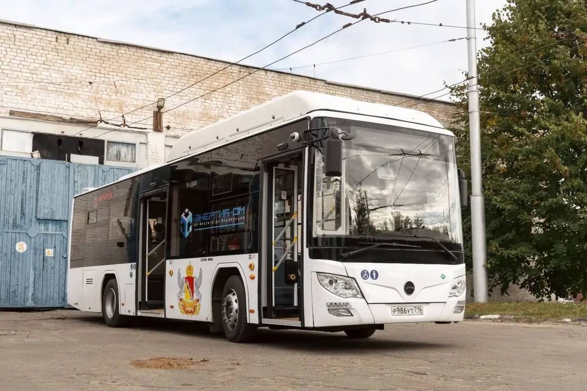 Новый автобус «Лотос» вышел на маршрут № 20Г в Курске