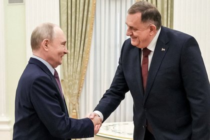 Додик поздравил Путина с днем рождения