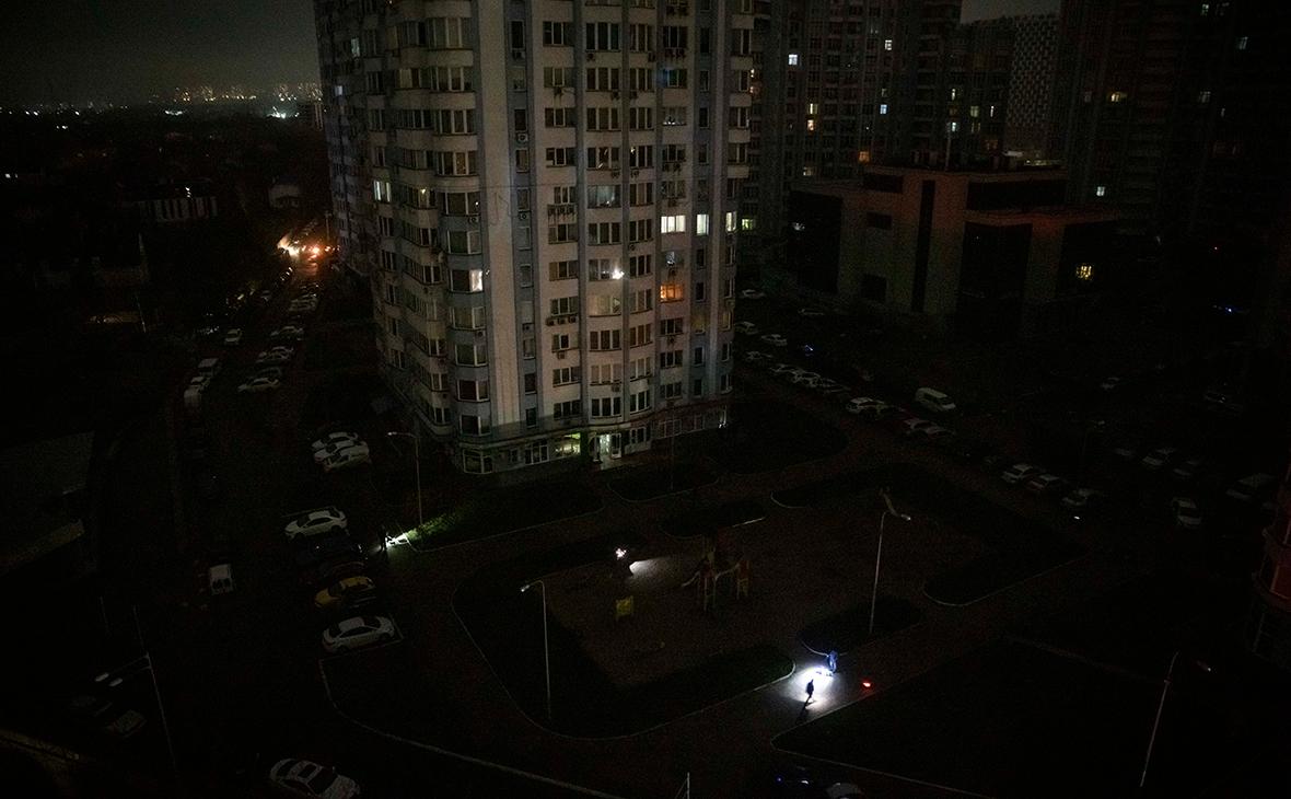 В Киеве произошел масштабный блэкаут