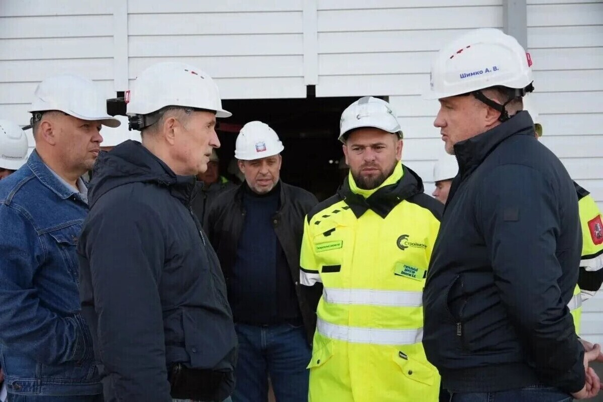 Алексей Шимко проверил ход реконструкции очистных сооружений Серпухова