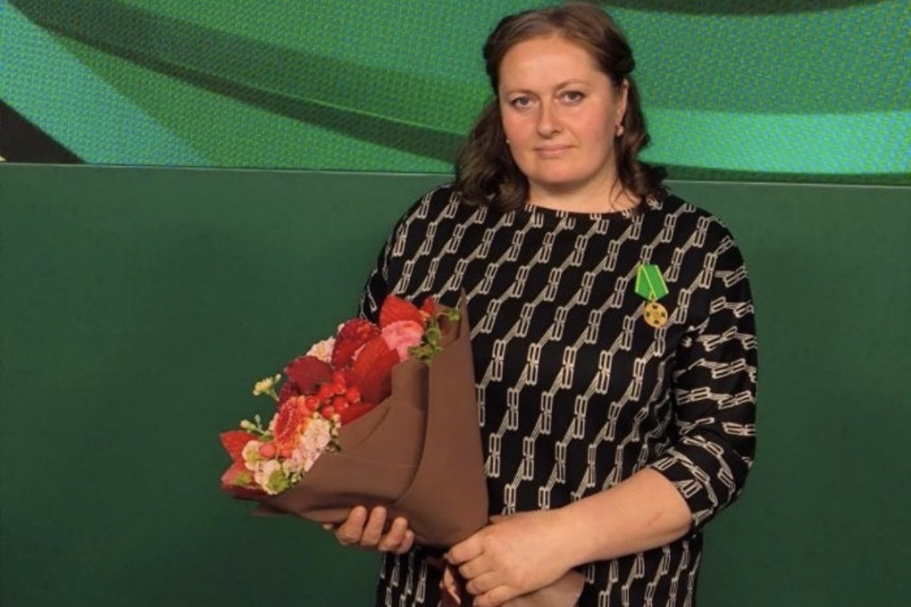 Орловская доярка получила госнаграду из рук Михаила Мишустина
