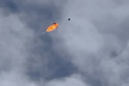 Атаковавший «Герань» украинский МиГ-29 попал в облако ее обломков и загорелся