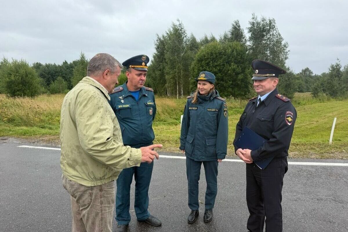 Костромские сотрудники МЧС и ГИБДД провели совместное профилактическое мероприятие на трассе Р-243