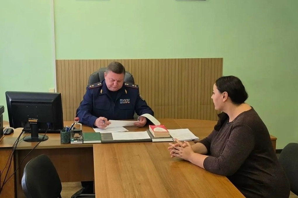 Глава рязанского СУ СК Олег Васильев провёл личный приём граждан