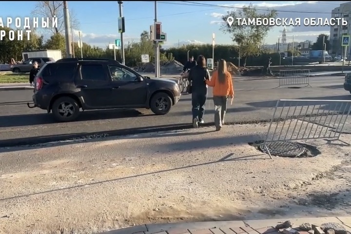 В Тамбове проверяют организацию безопасности при ремонте улицы Московской