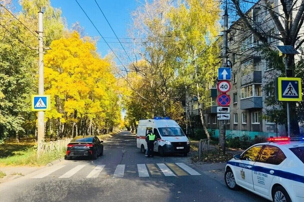 На улице Советской Армии в Рязани женщина попала под колёса «Киа Рио»