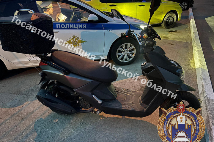 Пьяному водителю скутера в Тульской области ужесточили приговор