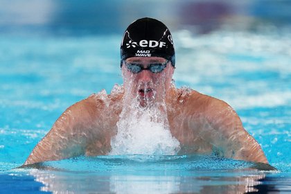 Пригода выиграл 100 метров брассом на Кубке мира