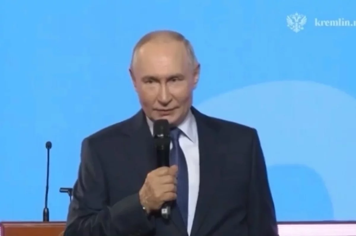 Школьник назвал пас Путина мощным и точным