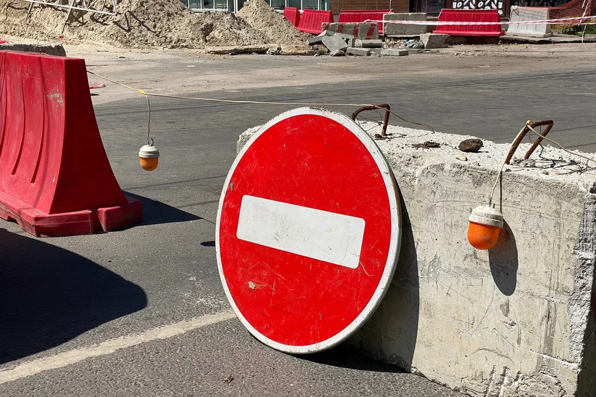 На улице Некрасова в Рязани до конца ноября закроют движение