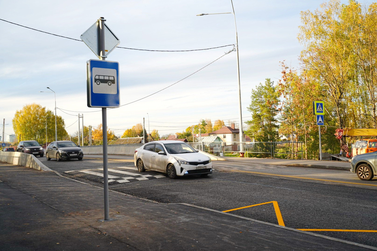 В Отрадном открыли мост почти на месяц раньше срока
