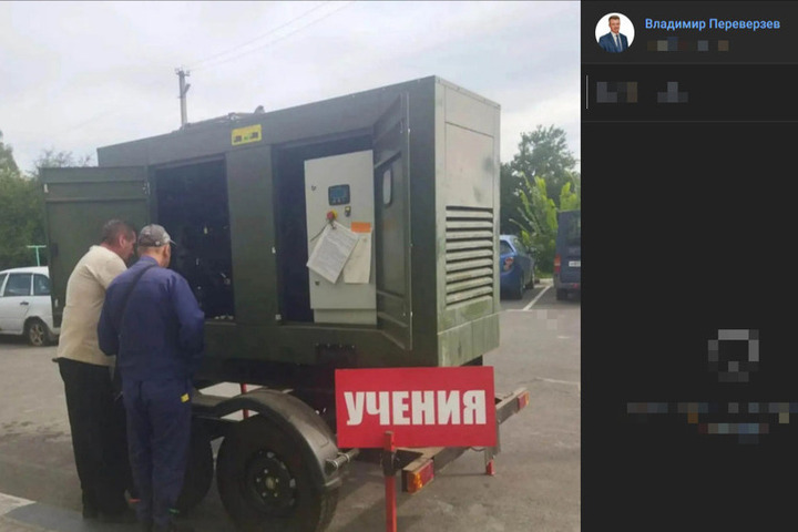 В Борисовском округе отработали механизм подключения домов к генераторам