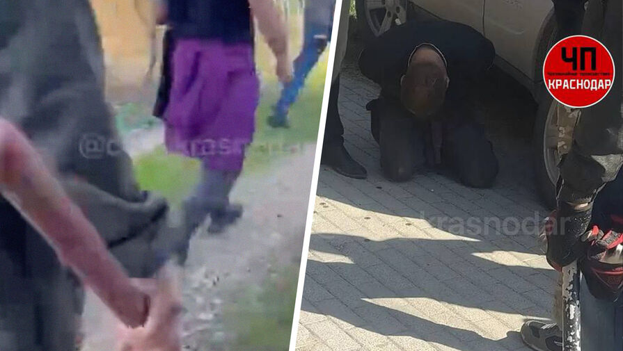 На Кубани люди с лопатами и дубинками задержали мужчину, нападавшего на женщин