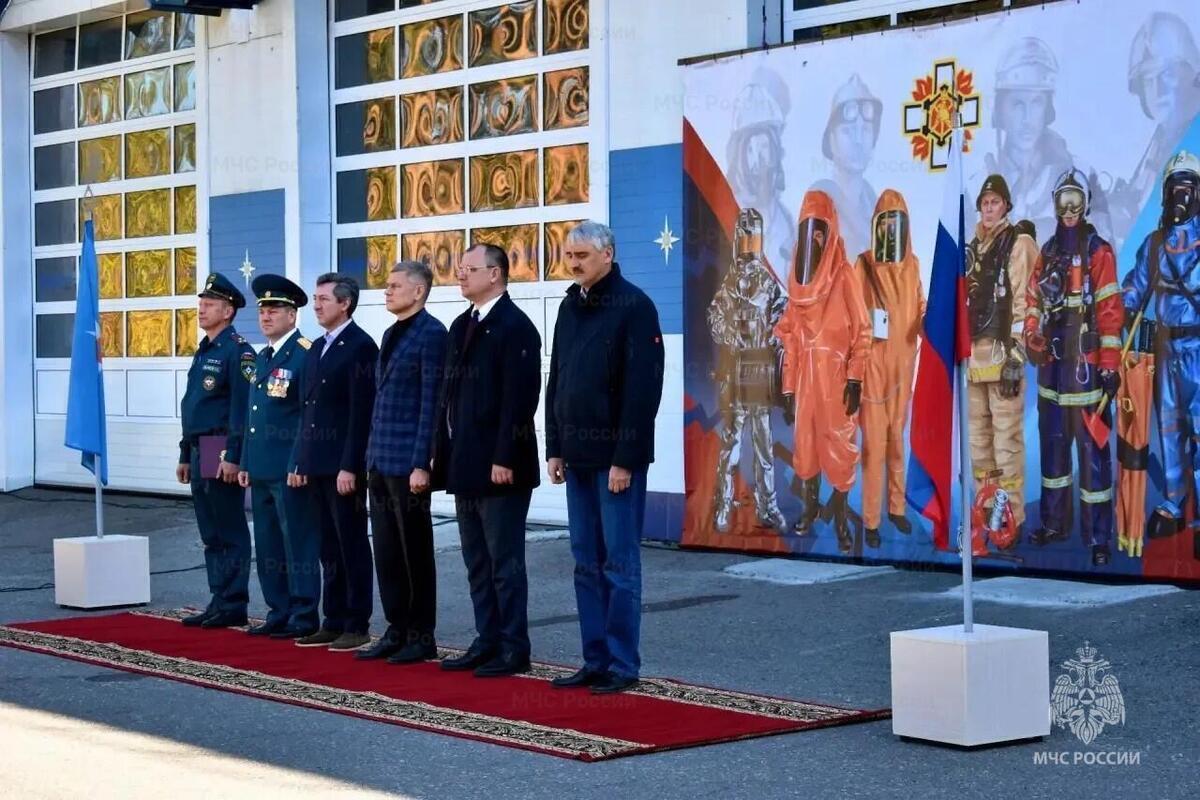 Пензенские огнеборцы отметили 79-летие Специальной пожарной охраны