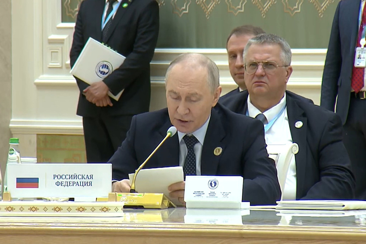 Владимир Путин завершил рабочую программу визита в Туркменистан