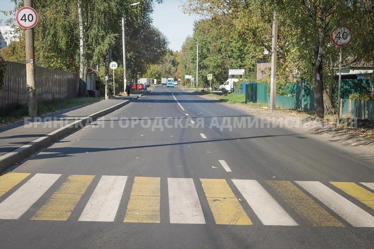 В Брянске завершили капитальный ремонт 22 дорог