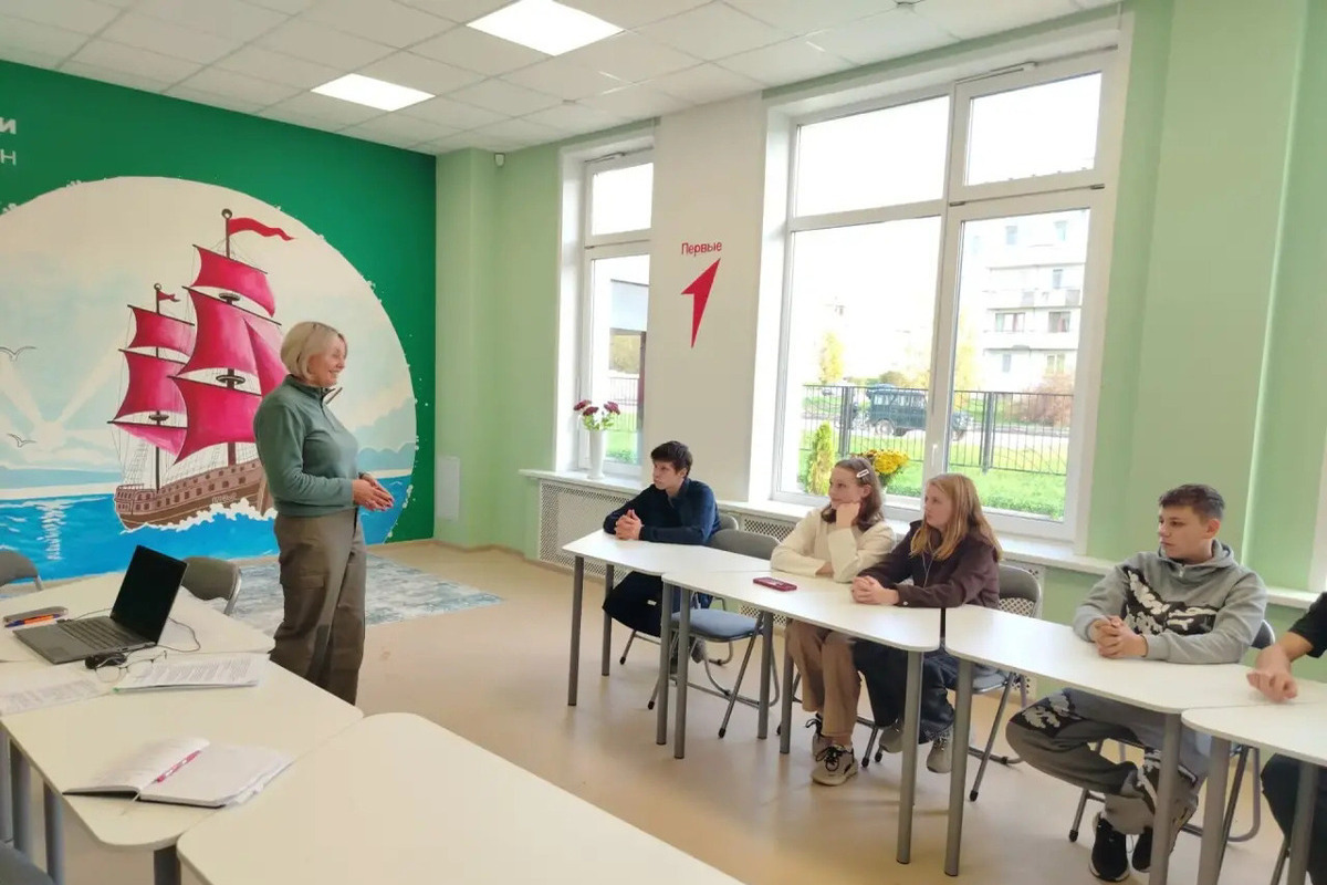 В гдовской школе начал работу элективный курс «Школьное лесничество»