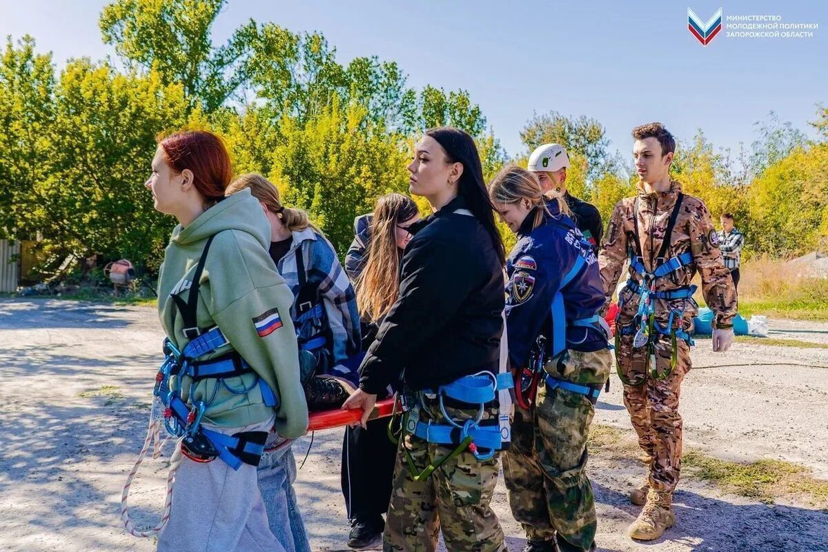 В Запорожской области стартовал Слёт Добровольческой молодёжной дружины