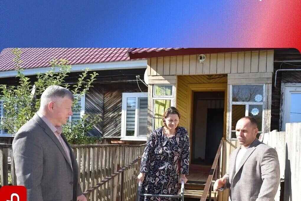 Жительнице Калужской области помогли выбраться из дома