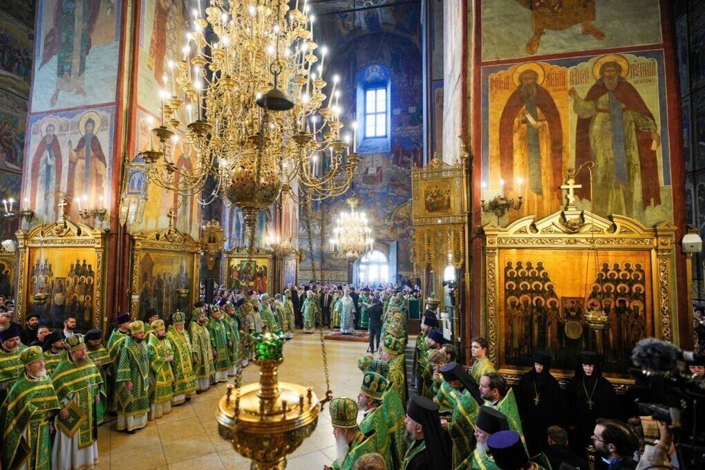 В Успенском соборе Владимира митрополит Никандр сослужил Патриарху Кириллу