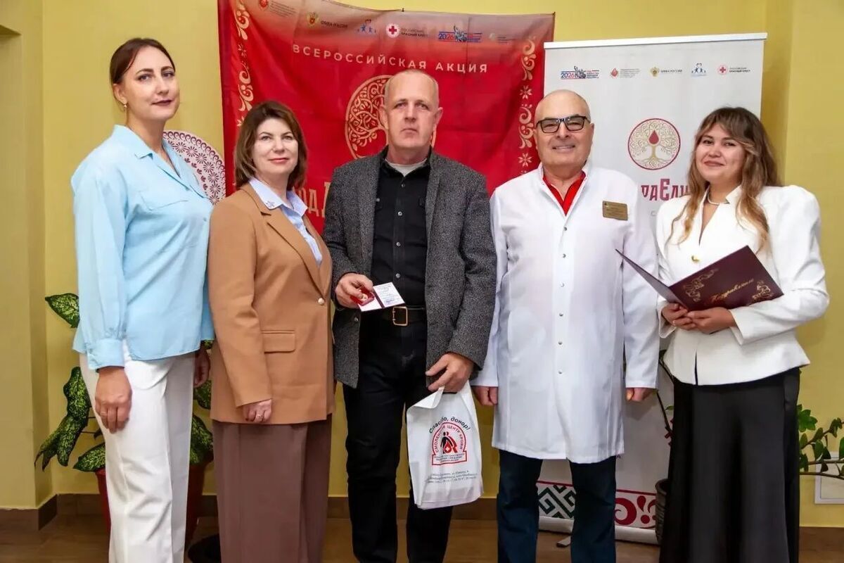 Василий Анохин: быть донором – значит помогать другим, не ожидая ничего взамен