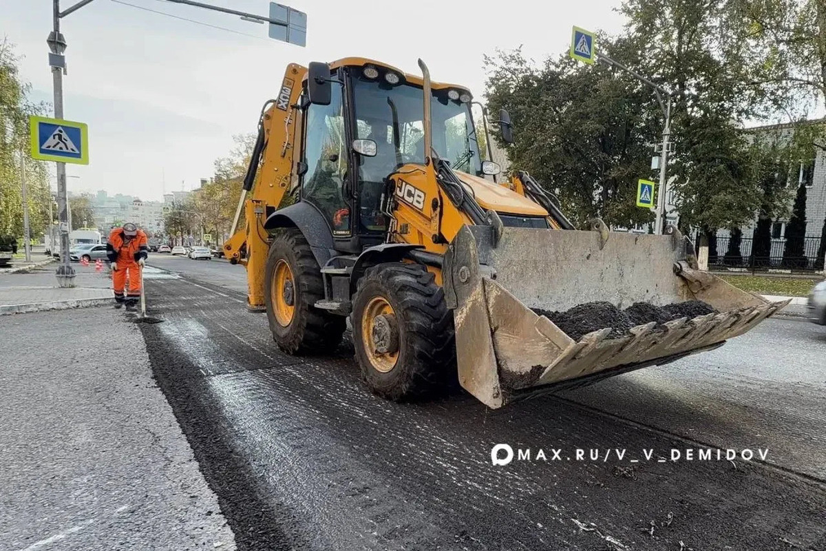 В Белгороде начали ремонт участка улицы Николая Чумичова