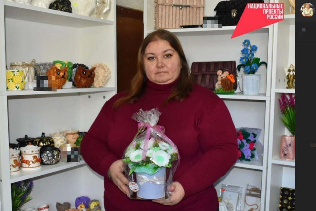 Ракитянка открыла магазин товаров ручной работы благодаря соцконтракту
