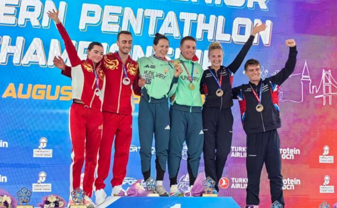 Российские пятиборцы взяли серебро на чемпионате Европы