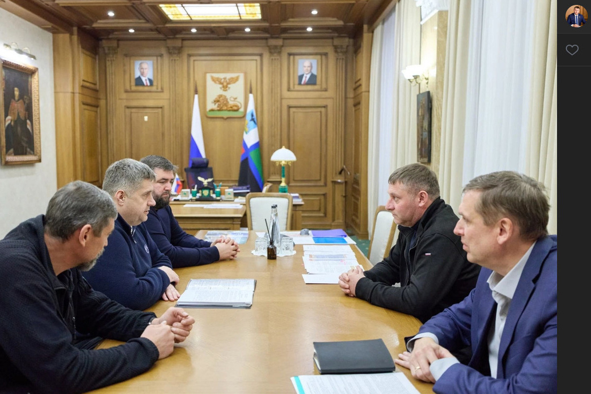 Шуваев обсудил развитие региона с руководителем Федерального дорожного агентства