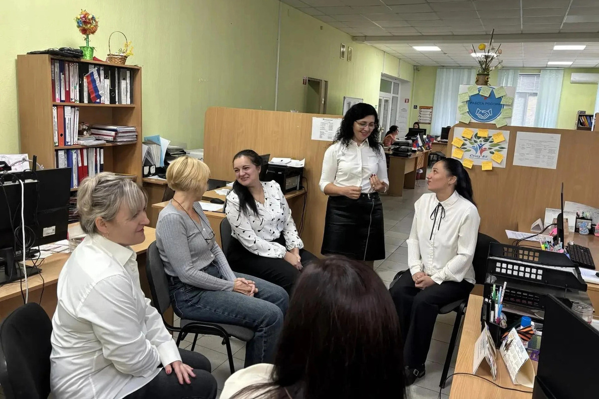 Женский клуб из Розовки провел телемост с коллегами из Мурманска