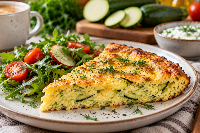 Омлет с кабачком и сыром: вкуснота на завтрак или ужин за 15 минут