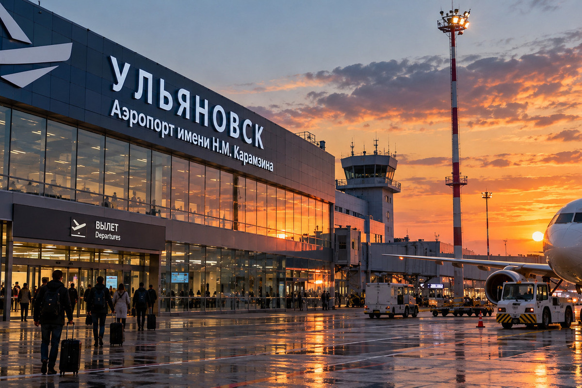 Аэропорт Баратаевка в Ульяновске закрывали 46 раз за три месяца