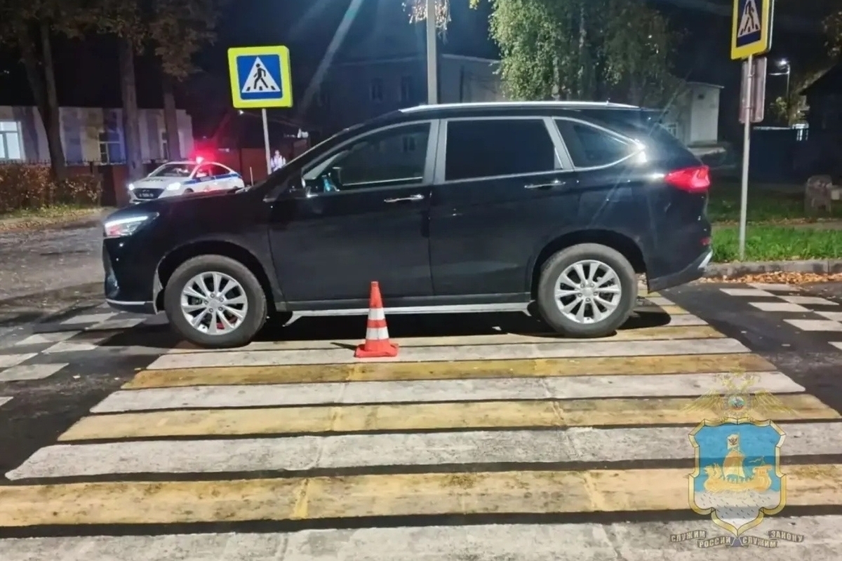 Костромские ДТП: кроссовер Haval сбил 10-летнего велосипедиста на пешеходном переходе