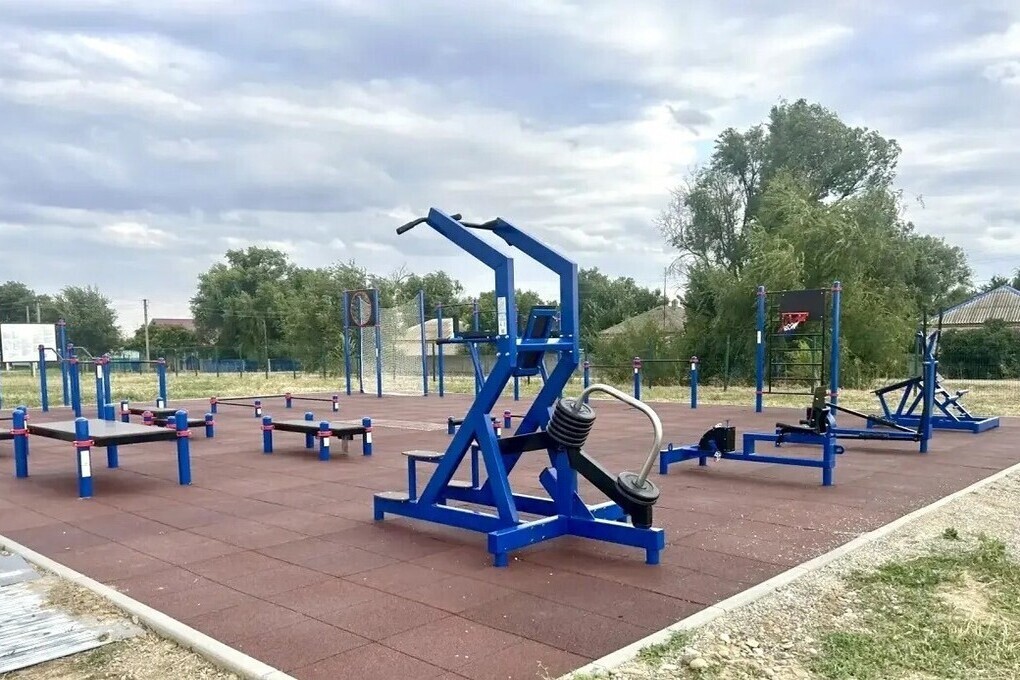 На Ставрополье открыли еще одну спортплощадку для подготовки к сдаче норм ГТО