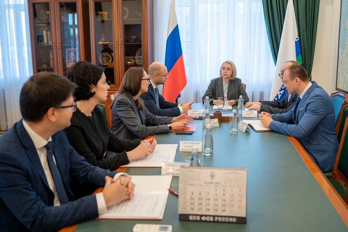 Губернатор НАО встретилась с представителями СПГУ