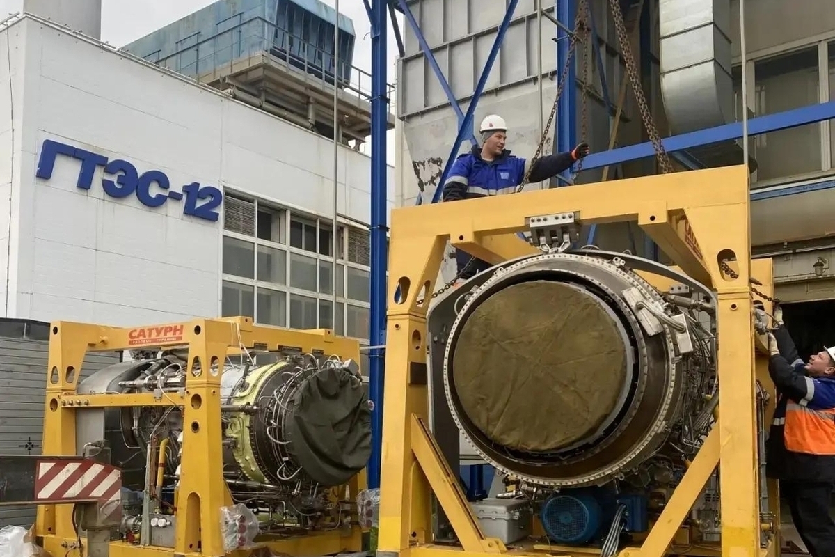 На Нарьян-Марской электростанции заменили газотурбинный двигатель