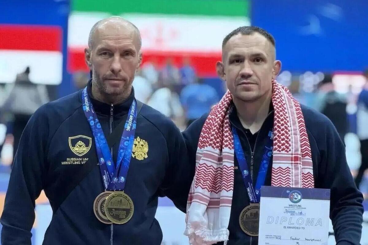 Борцы из Чувашии завоевали три медали чемпионата мира среди ветеранов