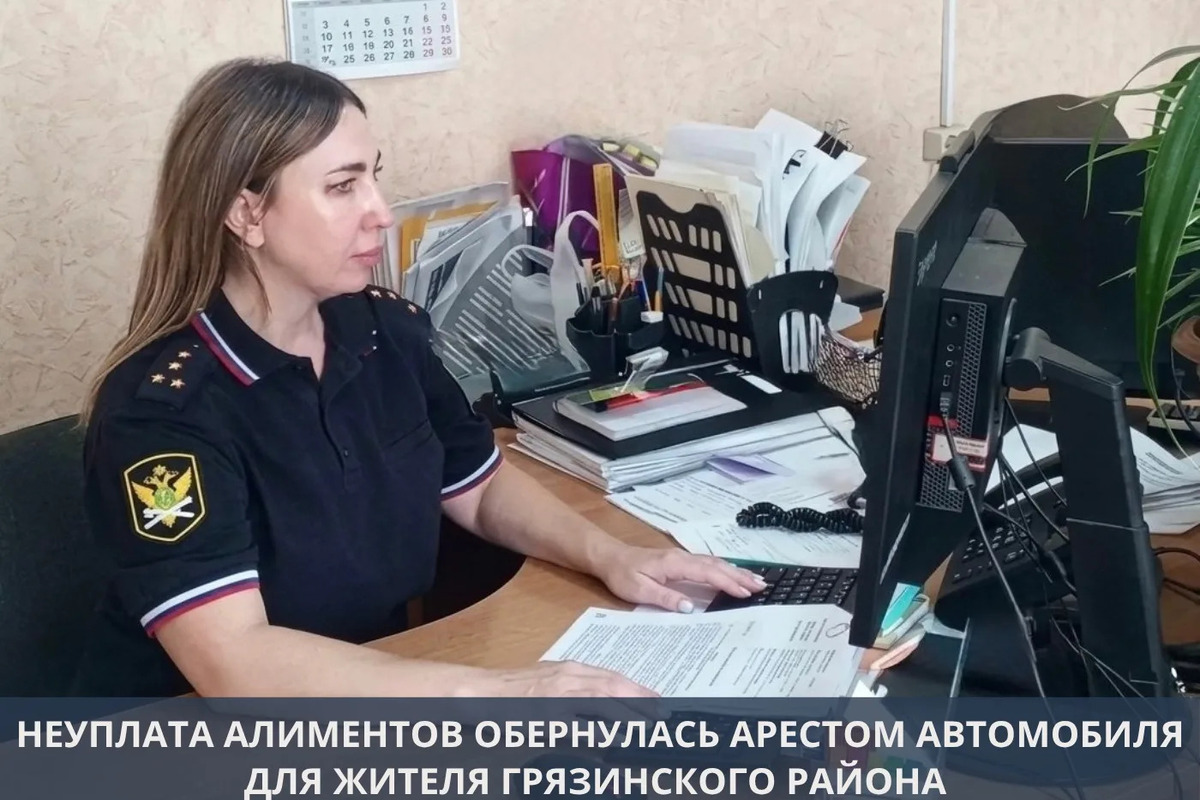 Житель Грязинского округа лишился «Мицубиси» из-за долга по алиментам в 280 тысяч