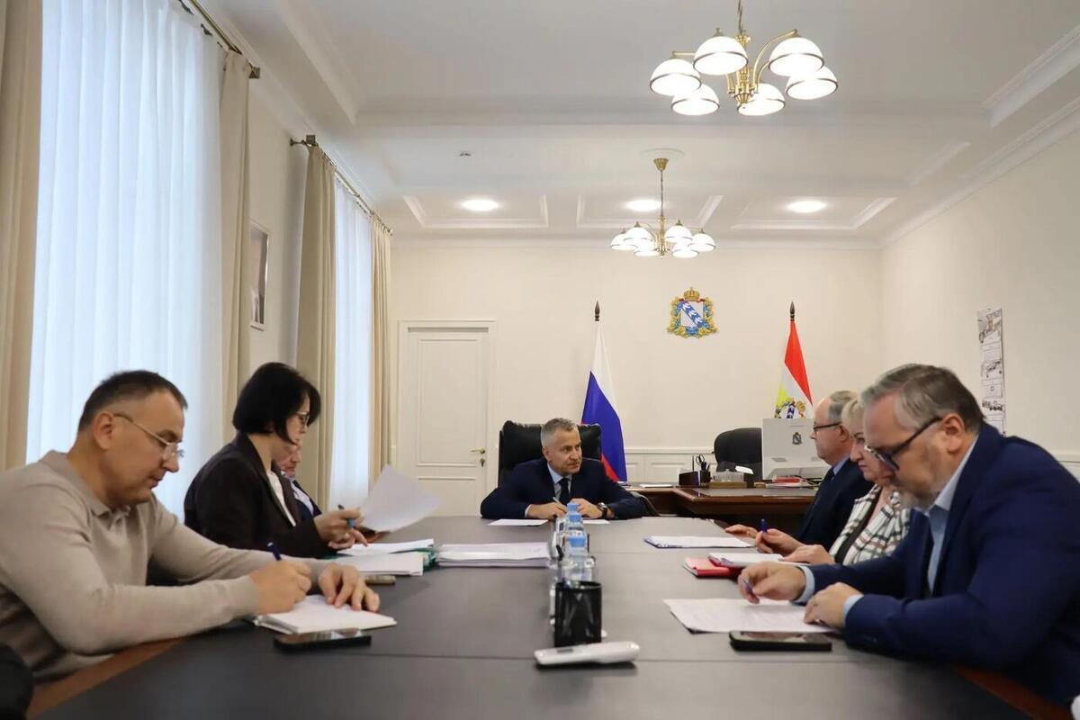 Чепик обсудил развитие Рыльского и Щигровского районов