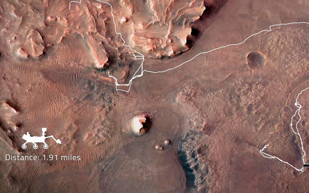 Марсоход NASA побил рекорд. Какой путь он прошел на Марсе